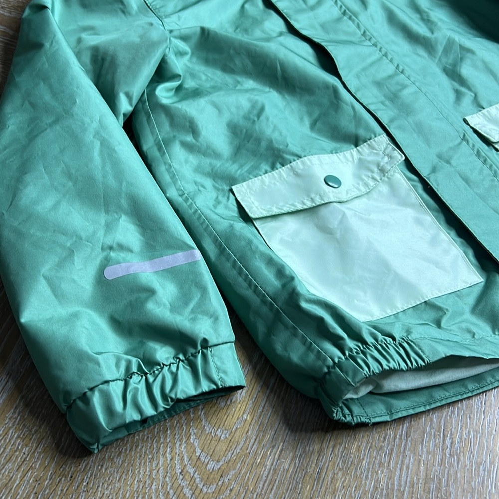 LILY & DAN Green Frog Reflective Jacket S - Picture 3 of 11